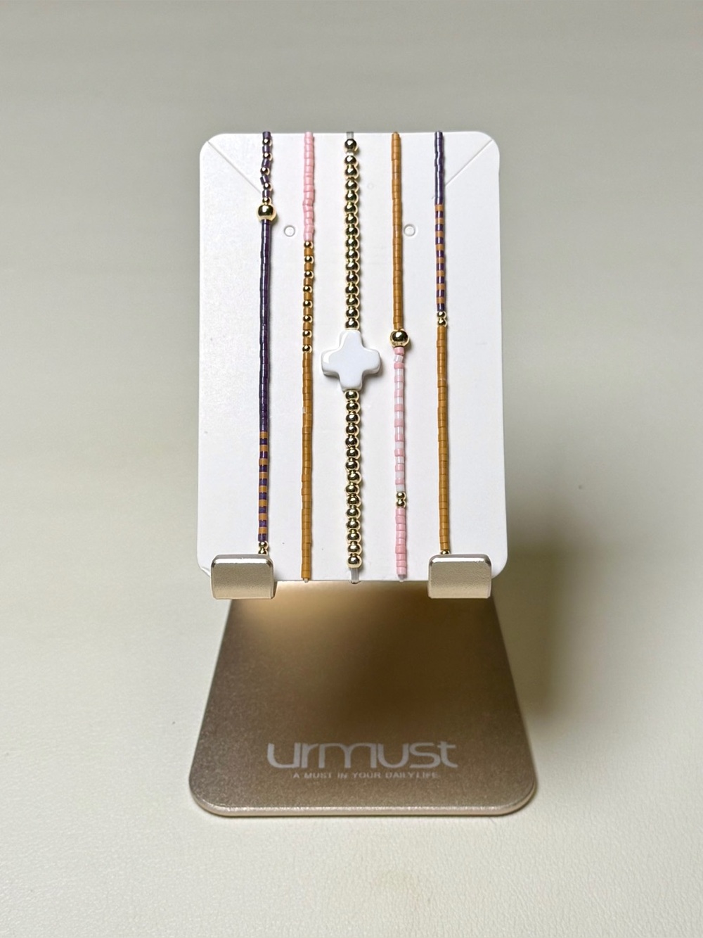 Gilded Grit Betty Bracelet Stack